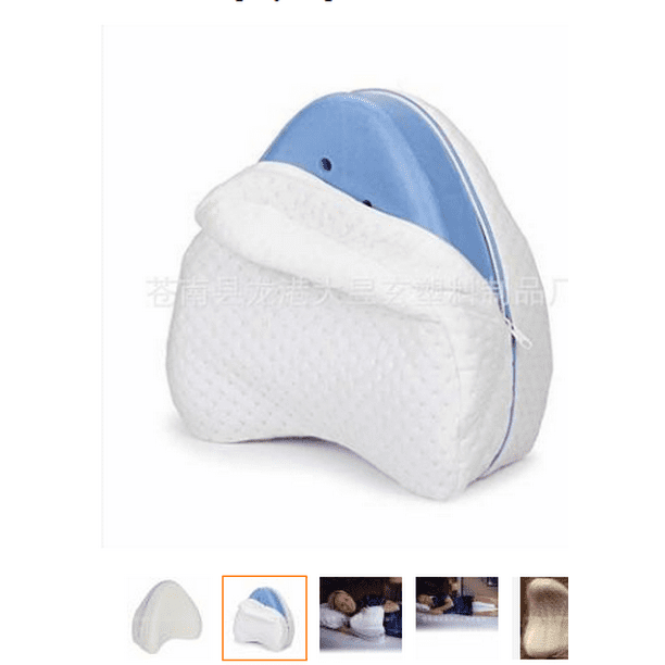 Memory Foam Contour Legacy Leg Pillow Back Hip Legs Knee Support Wedge Sleeping